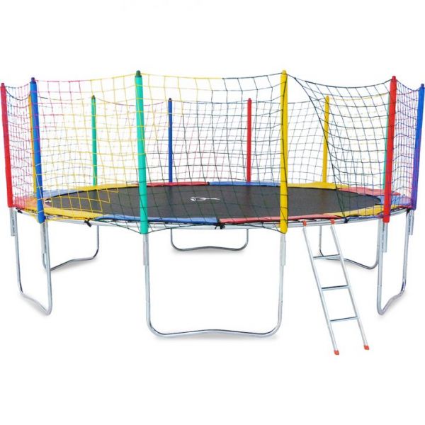 CAMA ELÁSTICA 4,27 M 6 PÉS + KIT DE PROTEÇÃO