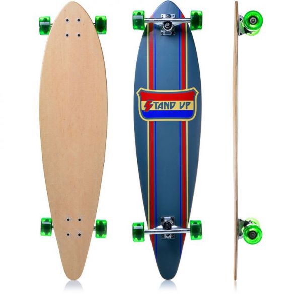 SKATE LONGBOARD STAND UP LINES