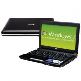 Netbook 10,1"Atom Mobile Preto 2GB, HD 320GB